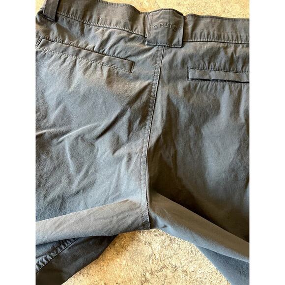 Orvis gray shorts flat front, cargo, men's 32 - Picture 6 of 6